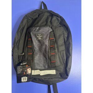 Black Pro Sport Backpack New  Lightweight Durable Travel School Gym Bag Holiday